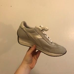 🎉CUSTOM🎉 Diadora suede sneakers from Italy